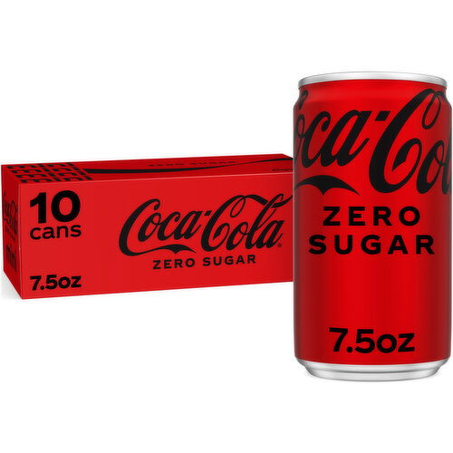 Coca-Cola Zero Sugar Soda Soft Drink Fridge Pack
