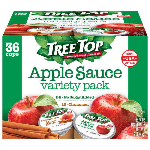 Tree Top Apple Sauce, Variety Pack