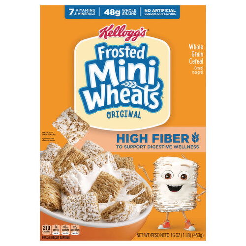 Frosted Mini-Wheats High Fiber Original Cereal