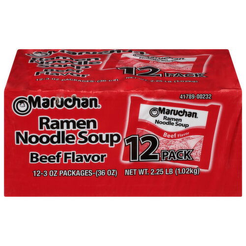 Maruchan Beef Flavor Ramen Noodle Soup