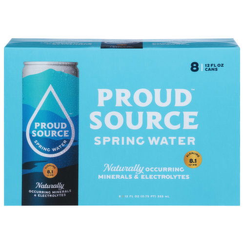 Proud Source Spring Water