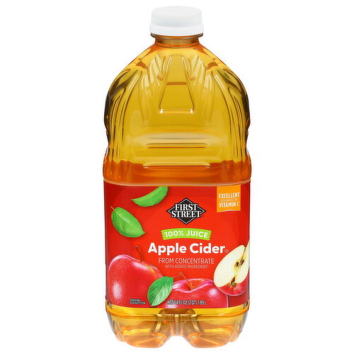 First Street Apple Cider 100% Juice Image 1 of 6