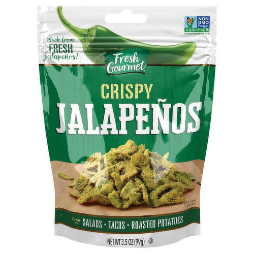 Fresh Gourmet Jalapenos, Crispy