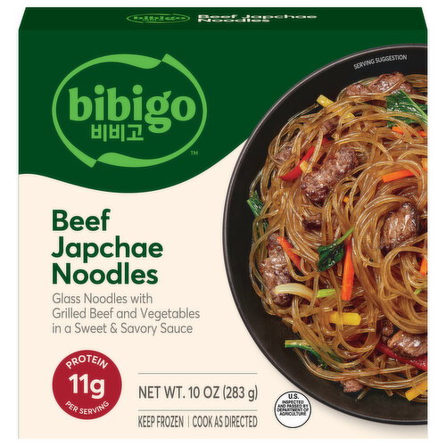 Bibigo Beef Japchae Noodles Image 1 of 6