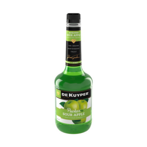 DeKuyper Schnapps, Sweet & Sour, Sour Apple Pucker