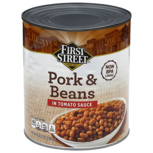 First Street Pork & Beans in Tomato Sauce