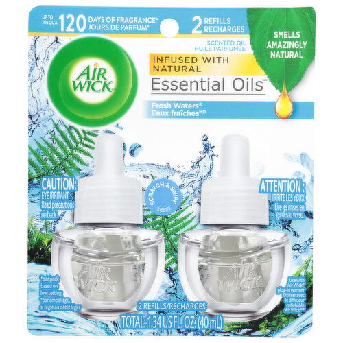 Air Wick Fresh Waters Scented Oil Refills
