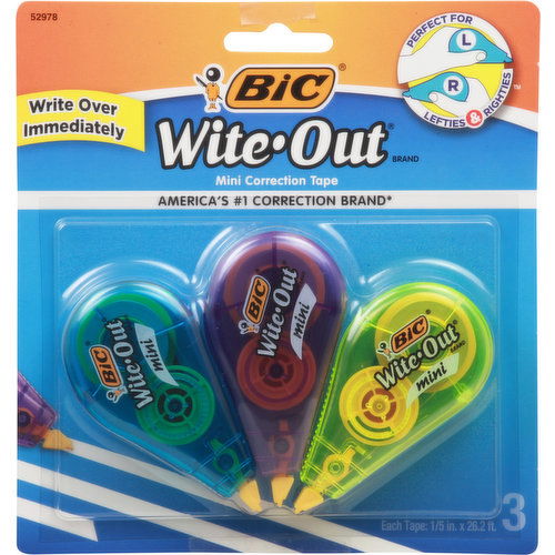 BiC Correction Tape, Mini