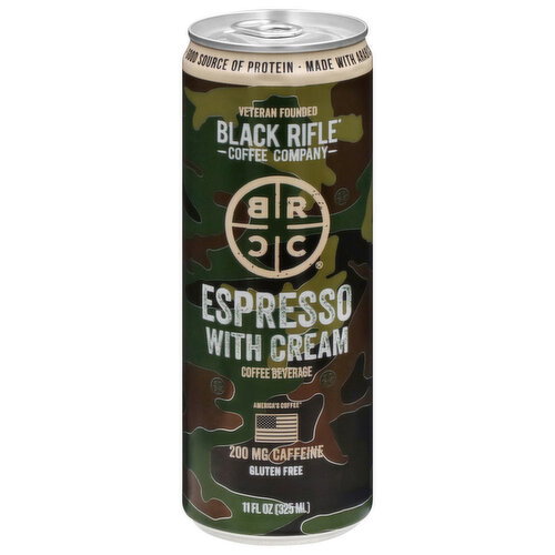 Black Rifle Coffee Company Espresso With Cream Coffee Beverage Image 1 of 6