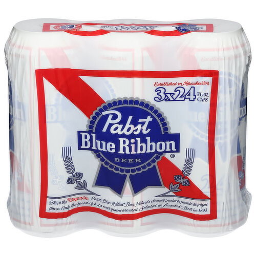 Pabst Blue Ribbon Beer Image 1 of 4
