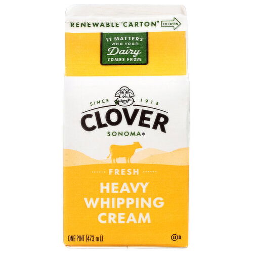 Clover Sonoma Heavy Whipping Cream