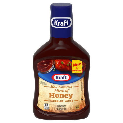 Kraft Slow-Simmered Hint of Honey Barbecue Sauce