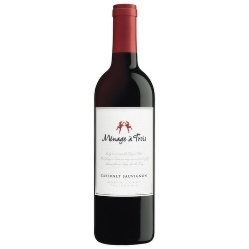 Menage a Trois Cabernet Sauvignon California Red Wine