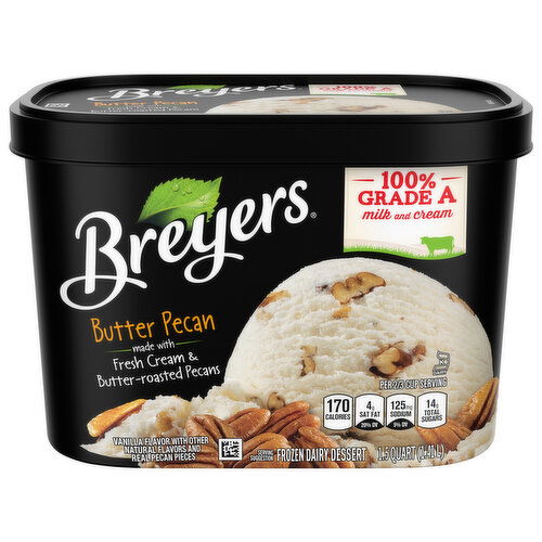 Breyers Butter Pecan Frozen Dairy Dessert