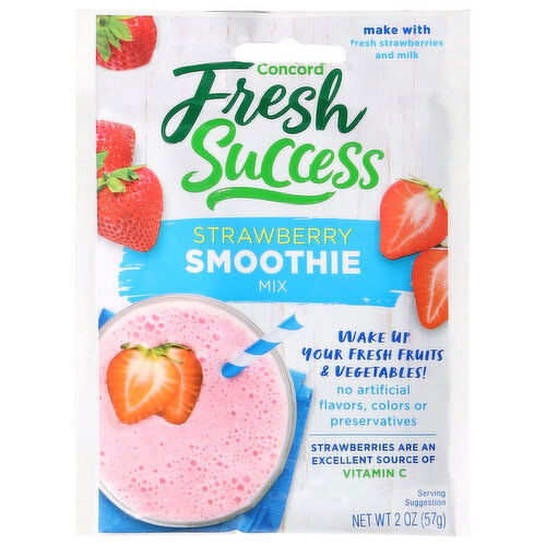 Concord Fresh Success Strawberry Smoothie Mix