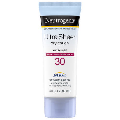 Neutrogena Sunscreen, Dry-Touch, Broad Spectrum SPF 30
