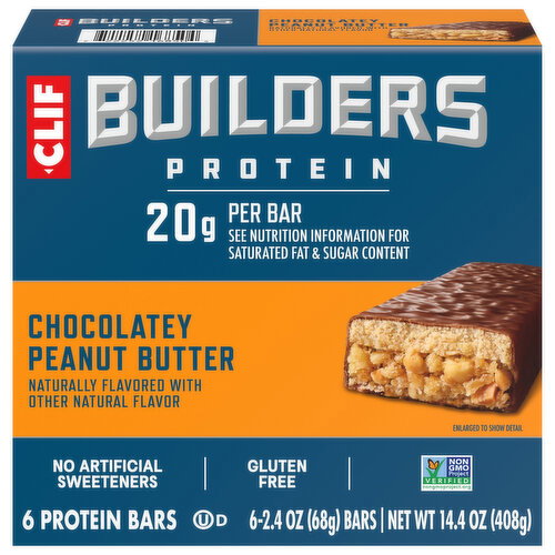Builders Chocolatey Peanut Butter Protein Bars