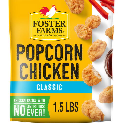 Foster Farms Popcorn Chicken, Frozen Image 1 of 10
