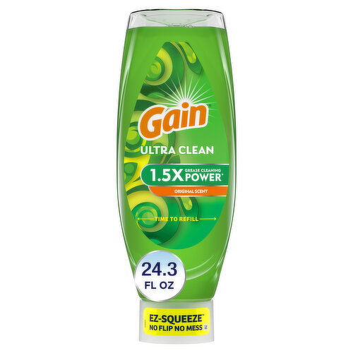 Gain Ultra EZ-Squeeze Dish Soap, Original