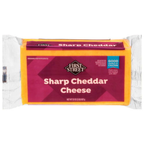 First Street Sharp Cheddar Cheese