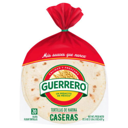 Guerrero Fajita Flour Tortillas
