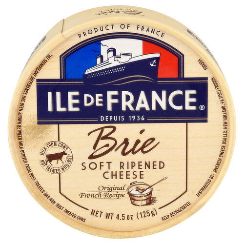 Ile De France Brie, Original French Recipe