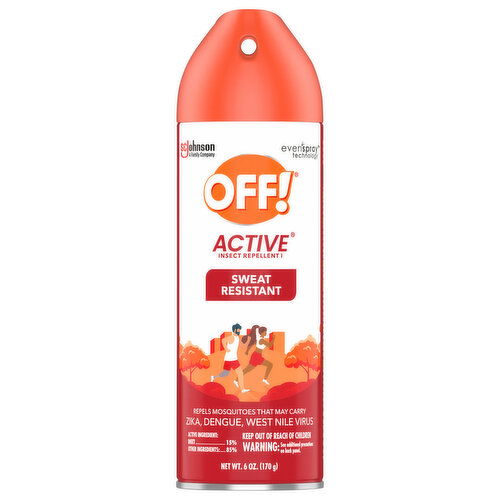 Off! Sweat Resistant Insect Repellent I