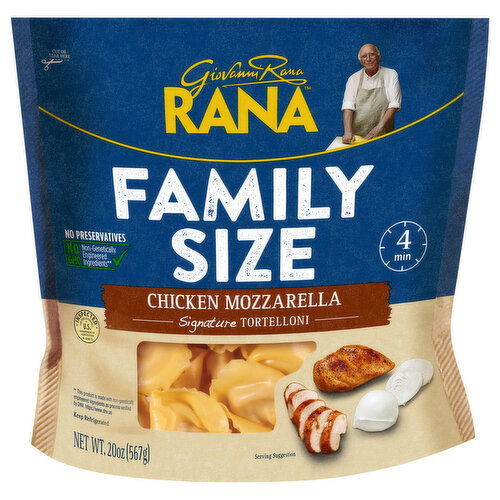 Rana Tortelloni, Signature, Chicken Mozzarella, Family Size