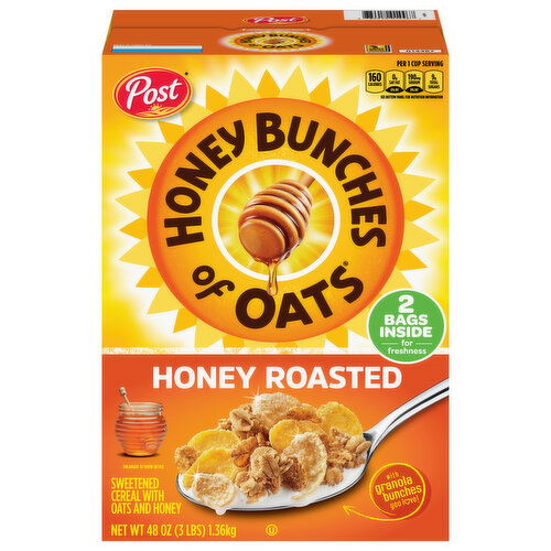 Honey Bunches of Oats Honey Roasted Cereal