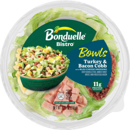 Bonduelle Turkey & Bacon Cobb Bowls