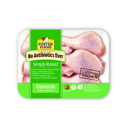 Foster Farms Chicken Drumsticks (1.72 lbs avg. pack)