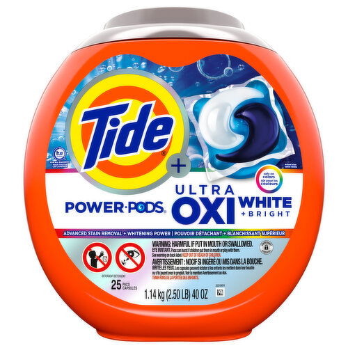 Tide + Detergent, Power Pods