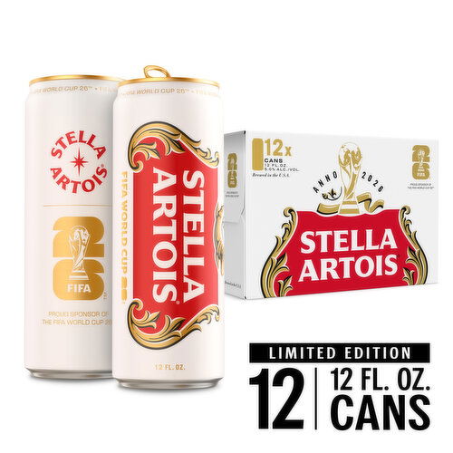 Stella Artois Beer, Lager Classic 12 pk/12 oz