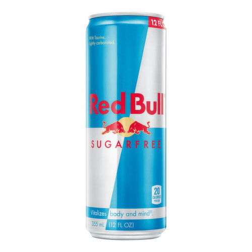 Red Bull Sugarfree Energy Drink, 114mg Caffeine
