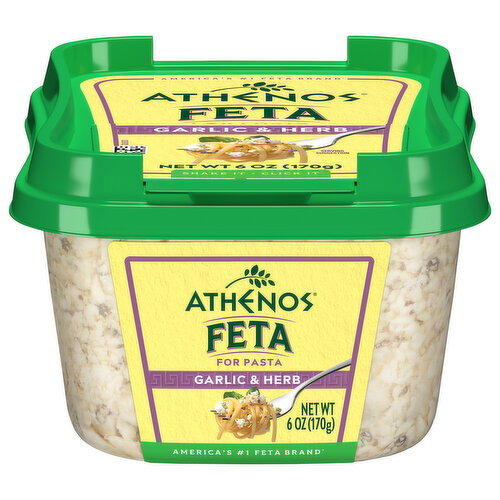 Athenos Garlic & Herb Feta for Pasta Image 1 of 6