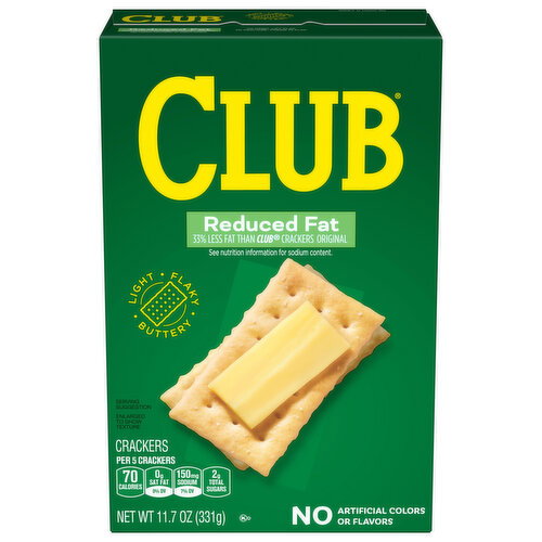 Club Crackers, Reduced Fat Image 1 of 6