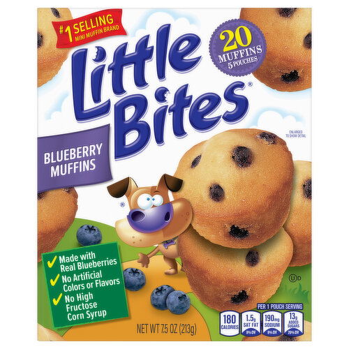 Little Bites Blueberry Muffins