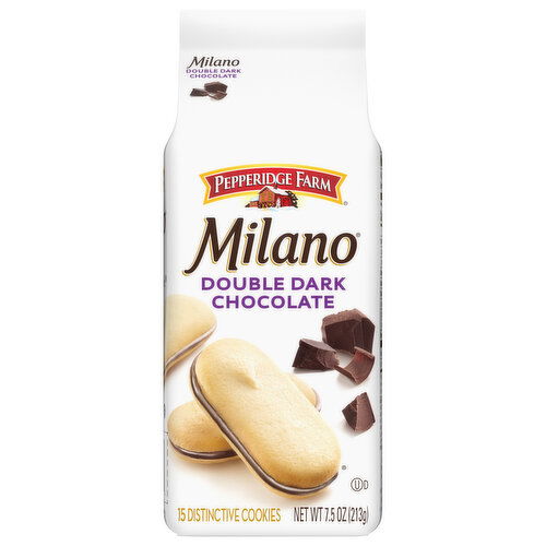 Pepperidge Farm Distinctive Cookies, Double Dark Chocolate