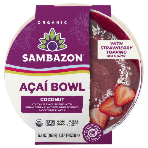 Sambazon Organic Coconut Acai Bowl