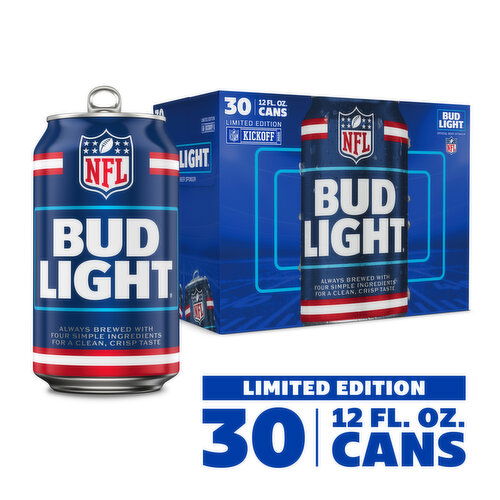 Bud Light Beer Cans