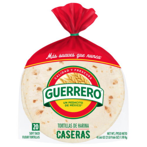 Guerrero Soft Taco Flour Tortillas Image 1 of 4