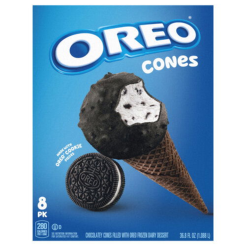 Oreo 8 Pack Frozen Dairy Dessert