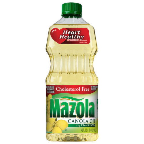 Mazola Canola Oil, Cholesterol Free