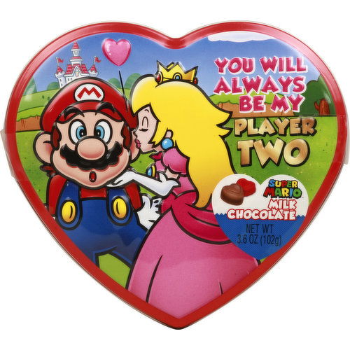 Frankford Candy Milk Chocolate, Super Mario, Hearts