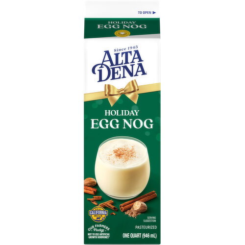 Alta Dena Holiday Eggnog Image 1 of 11