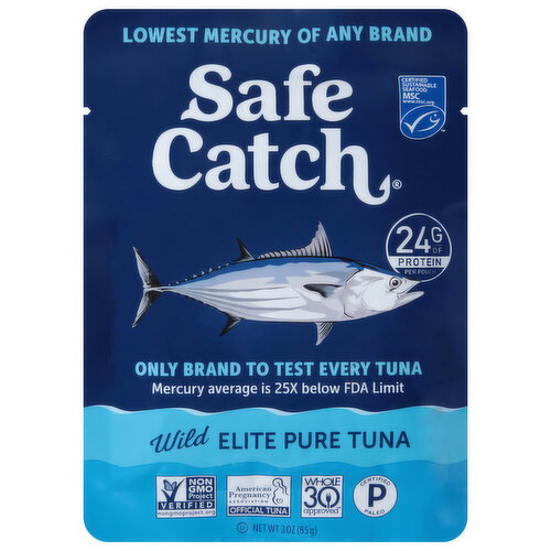 Safe Catch Wild Elite Pure Tuna Image 1 of 6