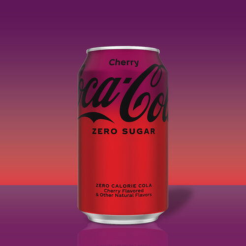 Coca-Cola Zero Sugar Cherry Diet Soda Soft Drink