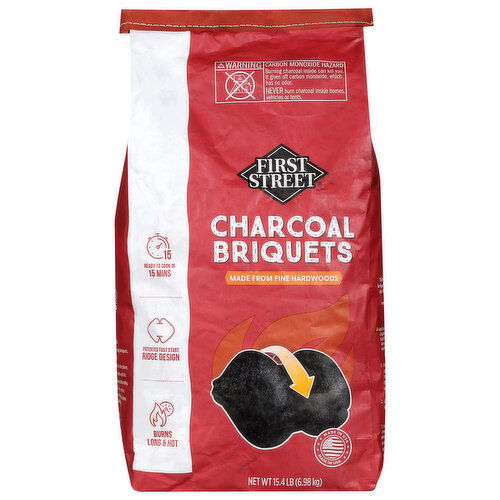 First Street Charcoal Briquets
