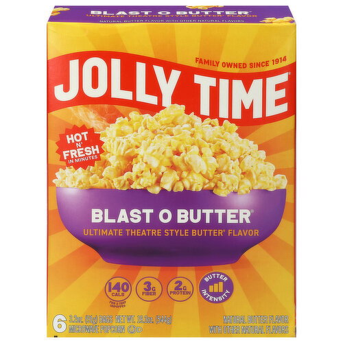 Jolly Time Blast O Butter Microwave Popcorn