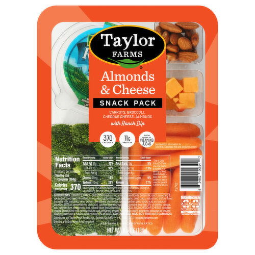 Taylor Farms Almonds & Cheese Snack Pack